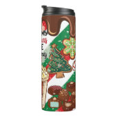 Feestelijk grappig Dit is mijn kerstfilm kijken Thermosbeker (Geroteerd rechts)