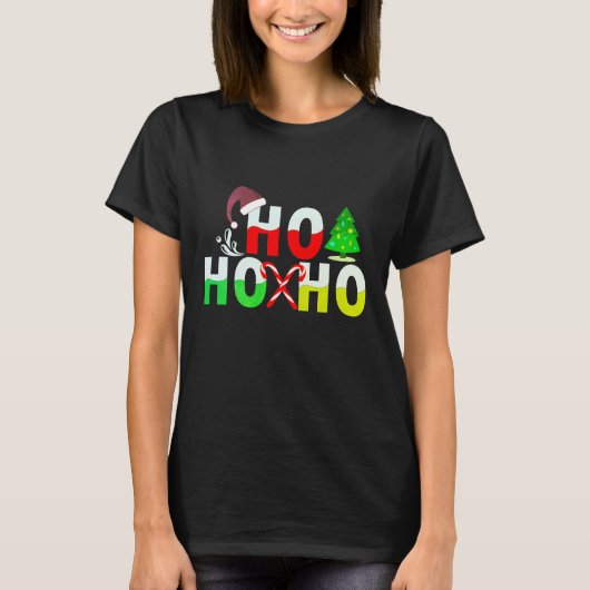 Feestelijk grappig kerstfeest t-shirt ontwerp (Voorkant)