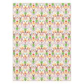 Feestelijk groen en goud Kasky Kerstrendier Tafelkleed (Voorkant)