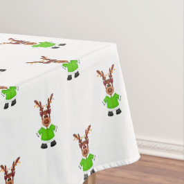 Feestelijk groen en goud Kasky Kerstrendier Tafelkleed