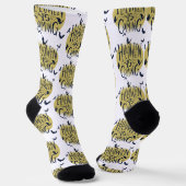 Feestelijk Halloween Collectie - Halloween komt er Sokken (Gebogen)