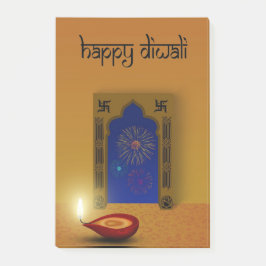 Feestelijk Happy Diwali Vuurwerk - Post-it® notes