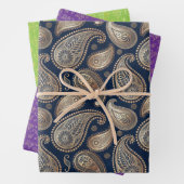 feestelijk hindoe inpakpapier vel (In situ)