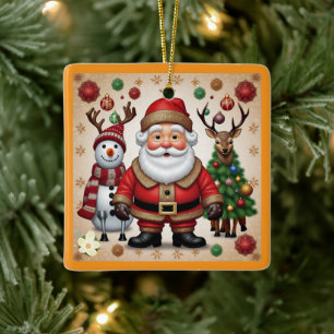 "Feestelijk juichen" Keramisch Ornament
