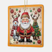 "Feestelijk juichen" Keramisch Ornament (Links)