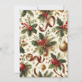 feestelijk kaart (Voorkant)