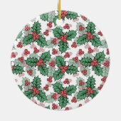 Feestelijk keramisch ornament (Achterkant)
