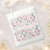 Feestelijk Kerst Baby shower Bedankzakje (Geknipt)