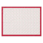 Feestelijk Kerst Bloemen Damast Patroon Tafelkleed (Voorkant (Horizontaal))