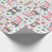 Feestelijk kerst inpakpapier (Hoek)