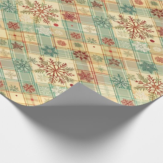 Feestelijk kerst inpakpapier (Hoek)