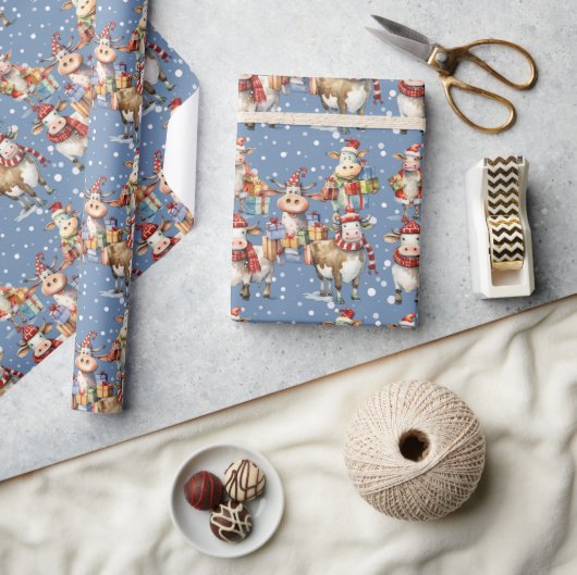 Feestelijk Kerst Ko Verpakkings Papier (Crafts)
