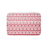 Feestelijk Kerst naadloos patroon. Badmat (Voorkant)
