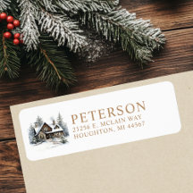 Feestelijk Kerst Nieuw Thuis Retouradres