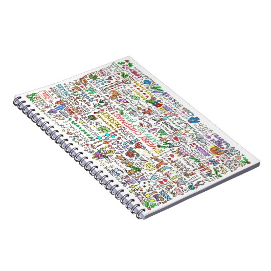 Feestelijk Kerst Notitieboek (Rechterzijde)