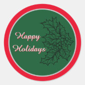 feestelijk Kerst sticker (Voorkant)