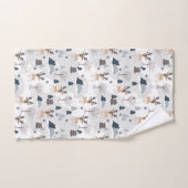 Feestelijk Kerstbos rendier Bad Handdoek (Handdoek)