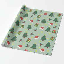 Feestelijk kerstcadeaupapier