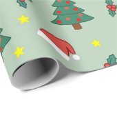 Feestelijk kerstcadeaupapier cadeaupapier (Rol Hoek)