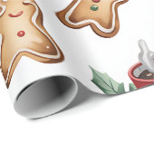 Feestelijk kerstcadeaupapier cadeaupapier (Rol Hoek)