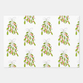 Feestelijk kerstcadeaupapier! inpakpapier vel (Voorkant)