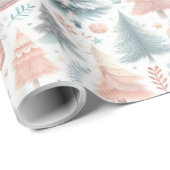 Feestelijk kerstinpakontwerp cadeaupapier (Rol Hoek)