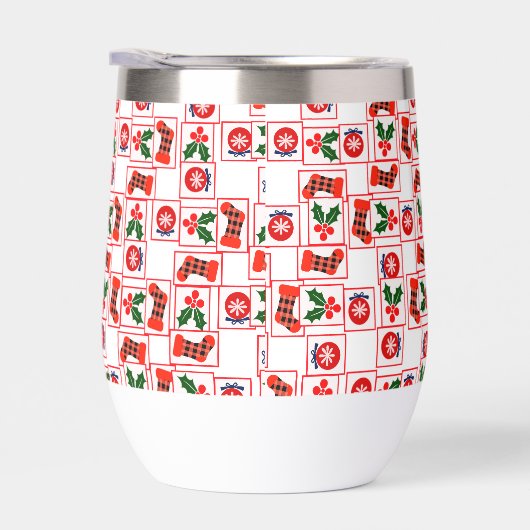 Feestelijk kerstpatroon (Rechts)