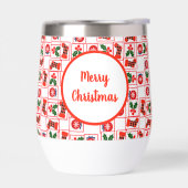 Feestelijk kerstpatroon (Links)