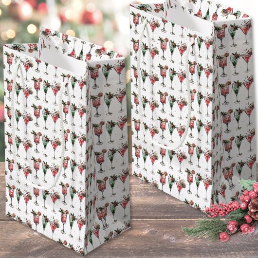 Feestelijk Kerstpatroon Klein Cadeauzakje