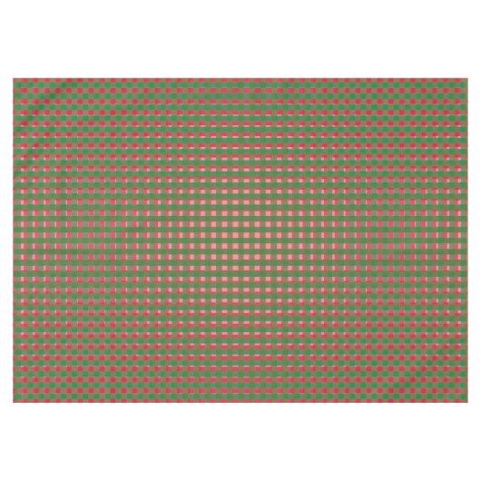 feestelijk kerstpatroon tafelkleed (Voorkant (Horizontaal))