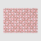 Feestelijk kerstpatroon tissuepapier (Voorkant)