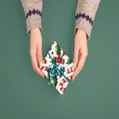 Feestelijk Kerststol & Hulst Kerst Inpakpapier