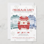 Feestelijk kleurrijk jaarlijks kerstfeest kaart (Voorkant)