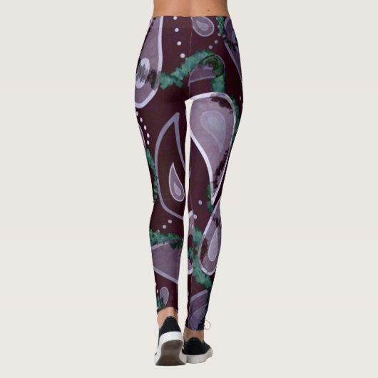 feestelijk leggings (Achterkant)