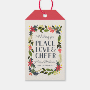 Feestelijk Lijst Vakantie Cadeau Labels Cadeaulabel