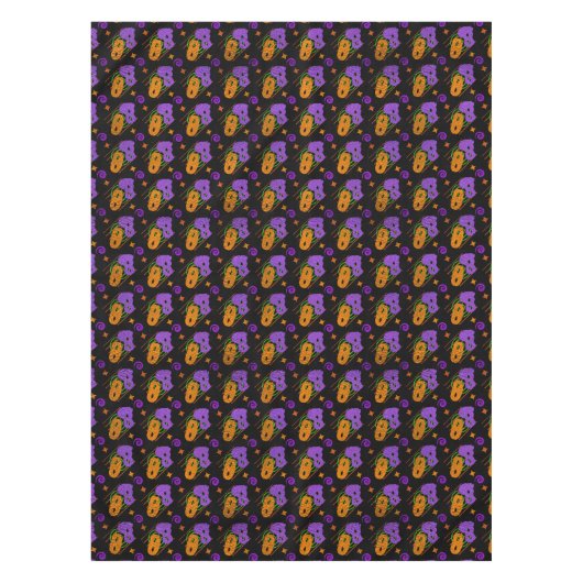 Feestelijk Maskerade Maskers Tafelkleed (Voorkant)