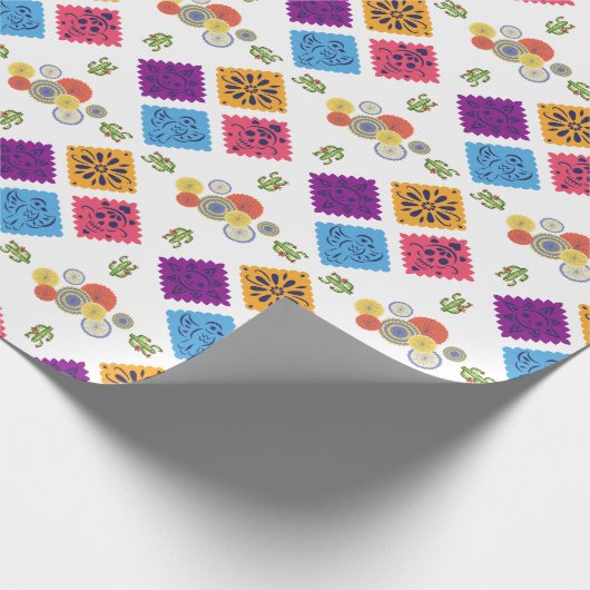 Feestelijk Mexicaans Papier Fan Cactus Wrapping Pa (Hoek)