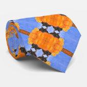 Feestelijk Modern Halloween Zijdepatroon Stropdas (Opgerold)
