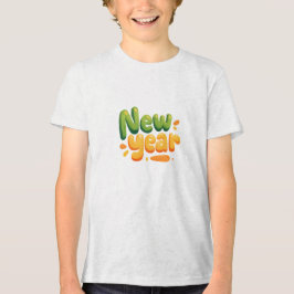 feestelijk nieuwjaar Tri-Blend shirt