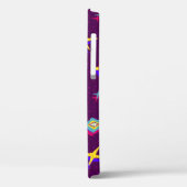 Feestelijk nieuwjaarskerstpatroon Case-Mate iPhone case (Achterkant / Links)