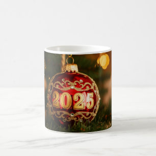 Feestelijk Ornament 2025 Koffiemok