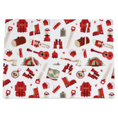 Feestelijk Outdoor Adventure met Camping Gear Groot Cadeauzakje (Voorkant)