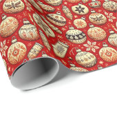 Feestelijk patroon cadeaupapier (Rol Hoek)