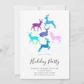 Feestelijk Rendier Kerstfeest Kaart (Voorkant)