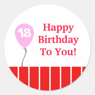 feestelijk ronde sticker