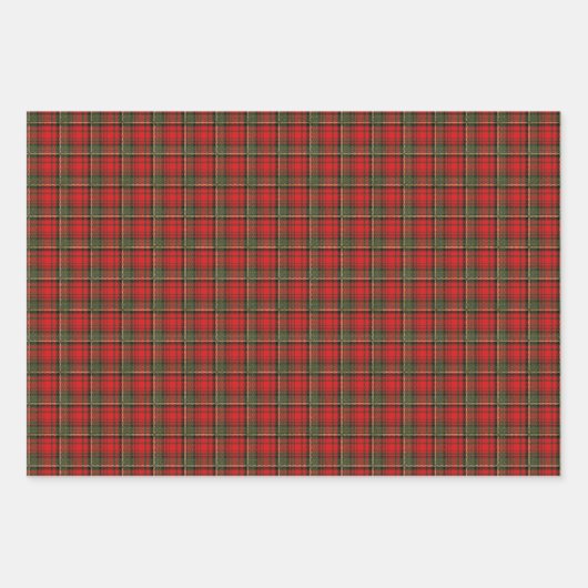 feestelijk rood inpakpapier vel (Voorkant 3)