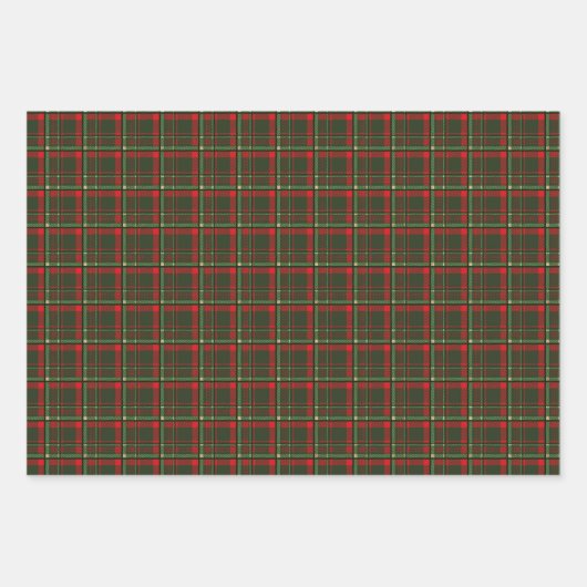 feestelijk rood inpakpapier vel (Voorkant 2)