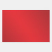 Feestelijk rood wit en groen gestreept Kerstmis Inpakpapier Vel (Voorkant 2)