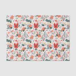 Feestelijk Santa Patroon Tissuepapier