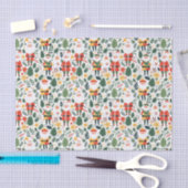 Feestelijk Santa Patroon Tissuepapier (Craft)